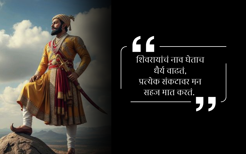 New Shivaji Maharaj Shayari in Marathi