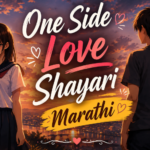 30+ Best One Side Love Shayari Marathi | एकतर्फी प्रेम शायरी – Daily Marathi Shayari