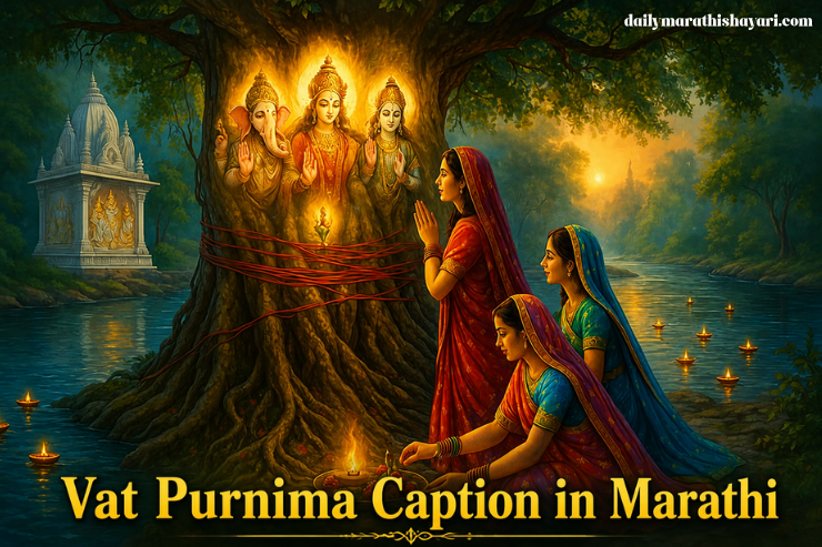 30+ Best Vat Purnima Caption in Marathi  | सुंदर वट पौर्णिमा कॅप्शन मराठी – Daily Marathi Shayari
