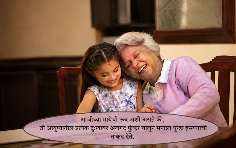 Aaji Quotes In Marathi