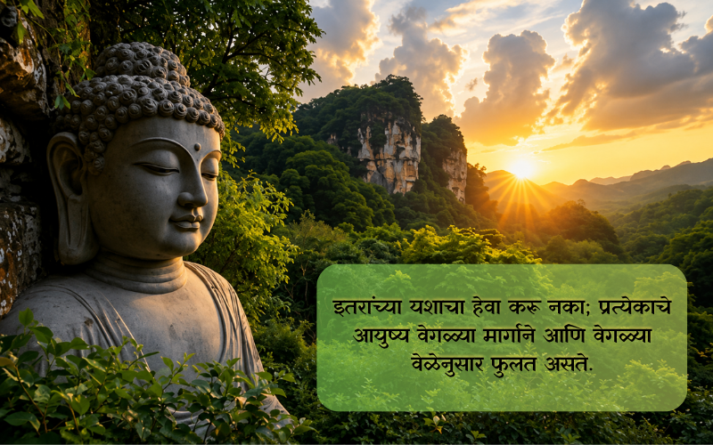 Positive Buddha Quotes In Marathi
