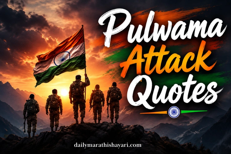 90+ Best Pulwama Attack Quotes | Emotional and Patriotic Quotes – Daily Marathi Shayari