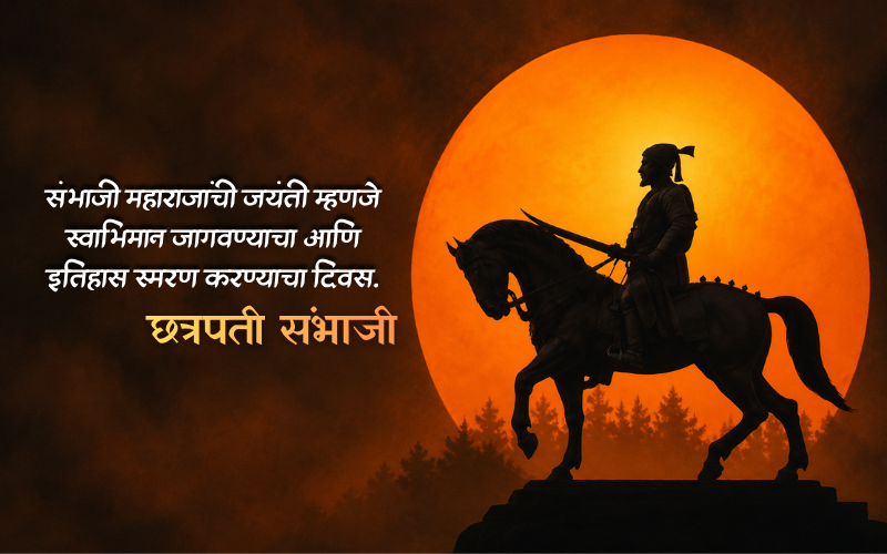 Sambhaji Maharaj Jayanti Quotes In Marathi