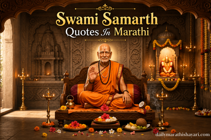 30+ Best Swami Samarth Quotes In Marathi  | प्रेरणादायी आणि मनाला स्पर्श करणारे सुविचार – Daily Marathi Shayari