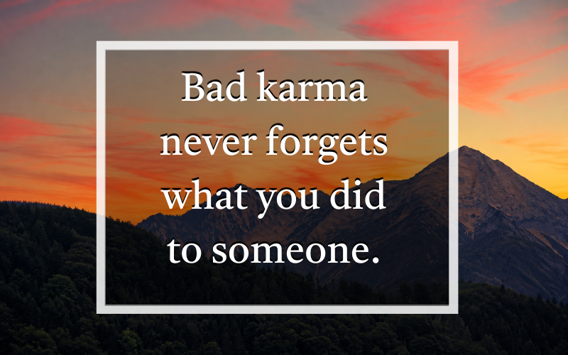 Bad Karma Quotes In Marathi