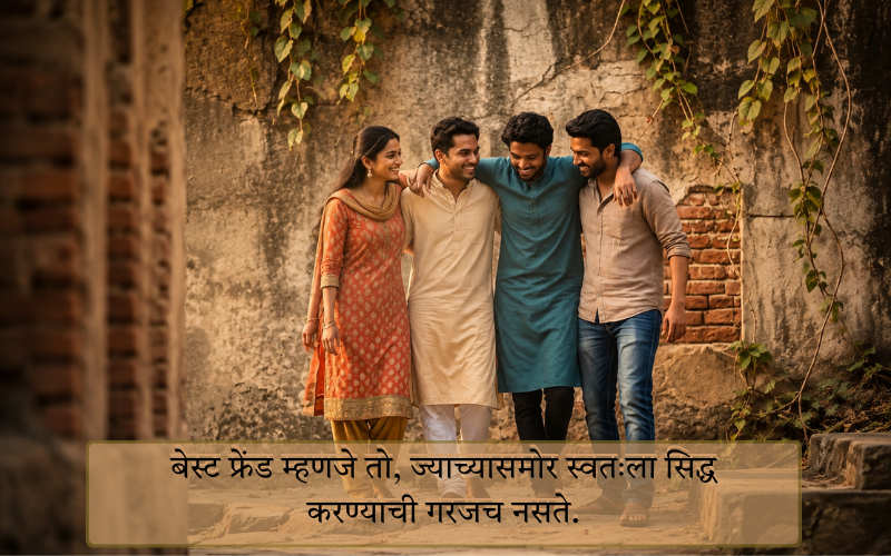 Heart Touching Friendship Quotes In Marathi