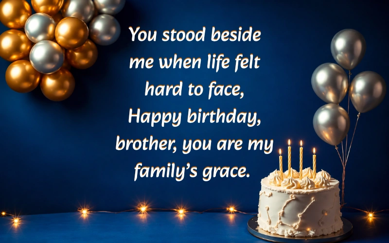 Happy Birthday Brother Shayari In English