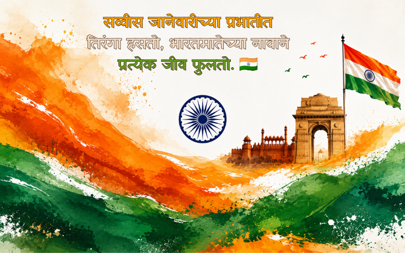 26 January Shayari Marathi