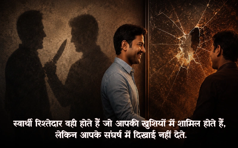 Selfish Relatives Quotes In Marathi