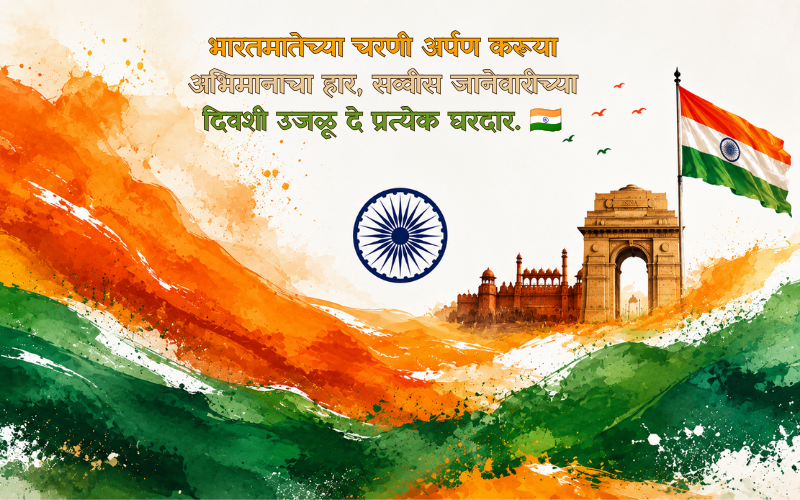 26 January Shayari Marathi