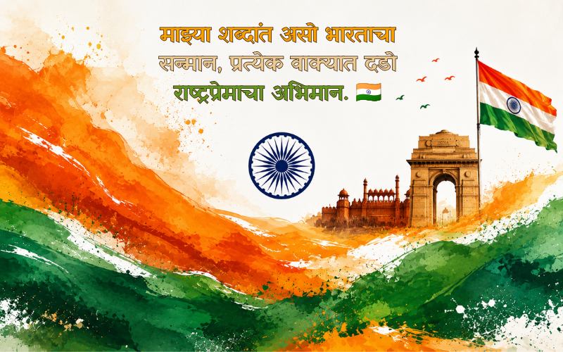 26 January Shayari Marathi