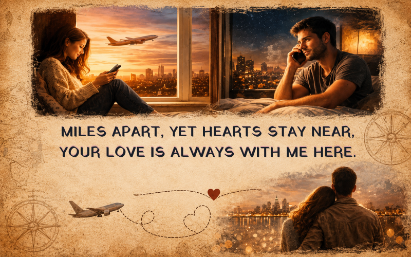 Long Distance Relationship Shayari In English