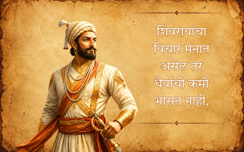 Shivaji Maharaj Shayari Marathi