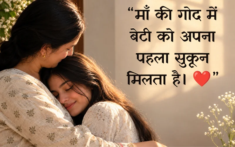 Maa Beti Quotes In Hindi For Instagram
