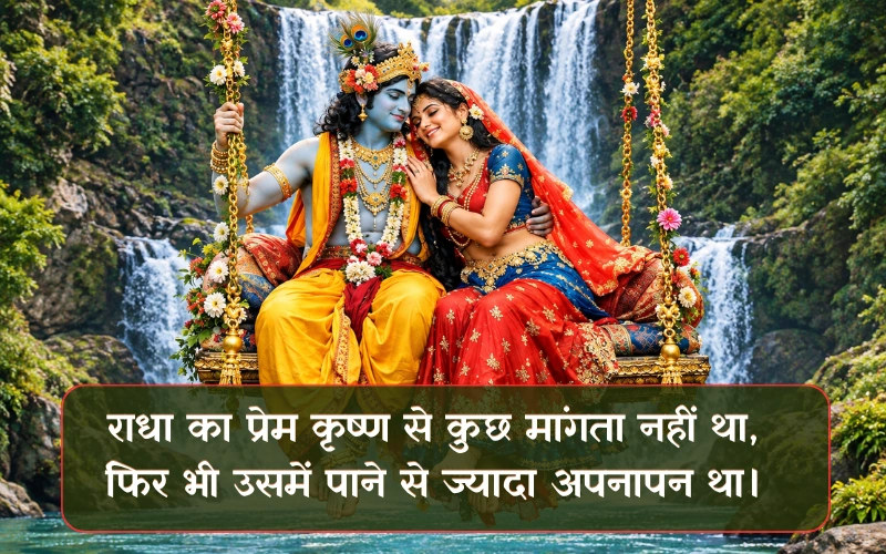True Love Radha Krishna Quotes In Hindi