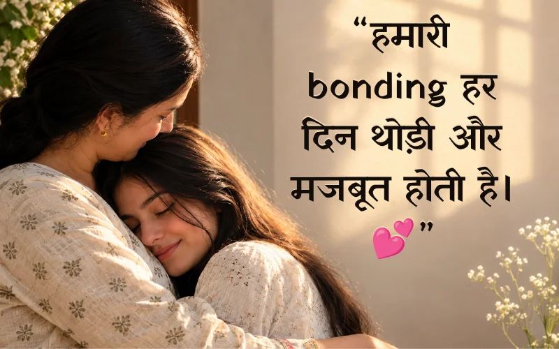 Bonding Mother Daughter Quotes In Hindi