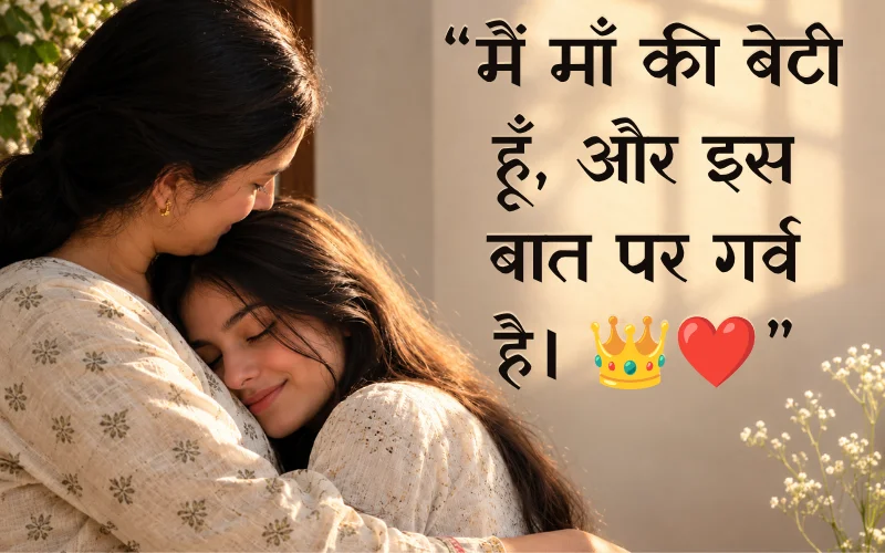 Maa Beti Quotes In Hindi For Instagram For Girl