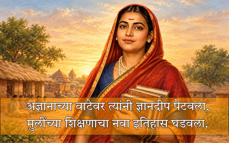 Savitribai Phule Shayari In Marathi