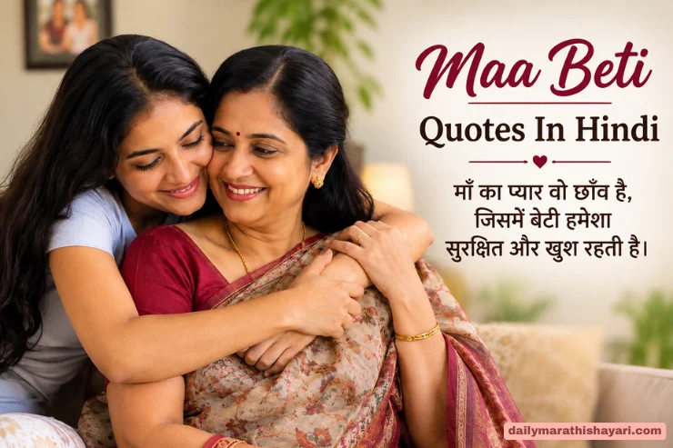 150+ Maa Beti Quotes In Hindi | माँ-बेटी के प्यारे Quotes