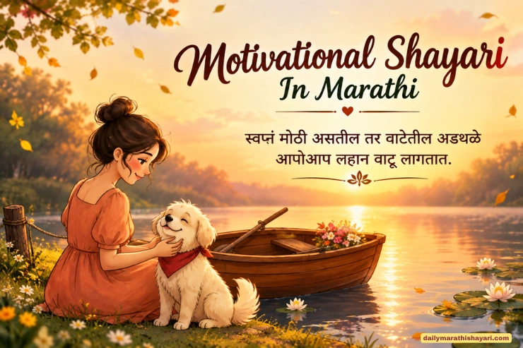 90+ Motivational Shayari in Marathi | प्रेरणादायी शायरी संग्रह