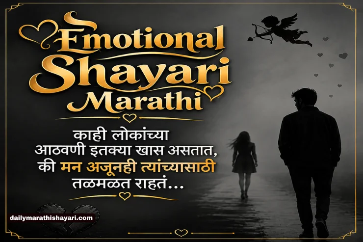 180+ Emotional Shayari Marathi: प्रेमळ आणि भावनिक शायरी
